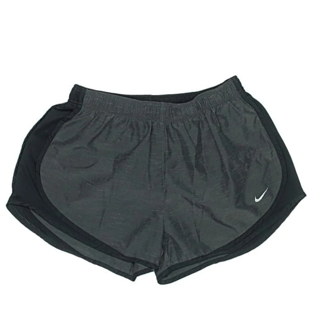 Nike Tempo Shorts Plus Size Women's Dri-FIT Charcoal Gray Black